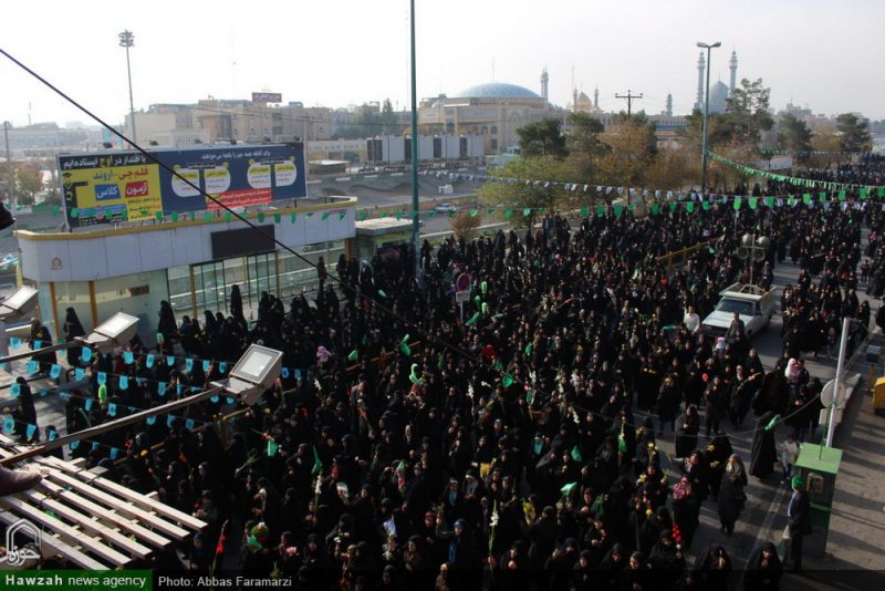 بالصور/ مدينة قم تحتفل بذكرى وصول السيدة فاطمة المعصومة (ع) إليها