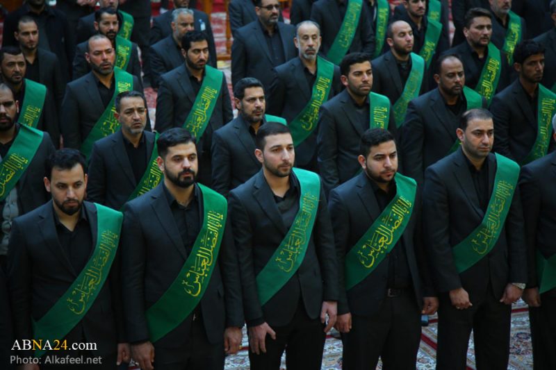 تقرير مصور/ مواكب عزاء لخدام العتبة العباسية بمناسبة استشهاد السيدة "فاطمة الزهراء" (ع)