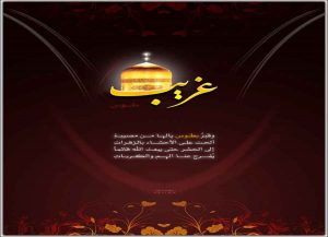 امام رضا (ع) غریب