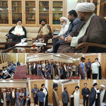 حضور تعدادی از جوانان شیعه سوئد در ایران