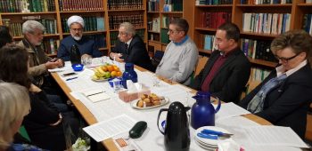 جلسه دیالوگ وگفتگو بین کشیش واعضای کلیسای اعظم تمپل هوف وامام مرکز اسلامی برلین در آستانه کریسمس وسال نومیلادی ۲۰۱۹