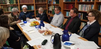 جلسه دیالوگ وگفتگو بین کشیش واعضای کلیسای اعظم تمپل هوف وامام مرکز اسلامی برلین در آستانه کریسمس وسال نومیلادی ۲۰۱۹