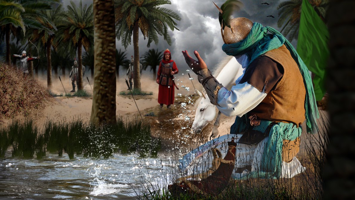 AL ABBAS AND WATERING