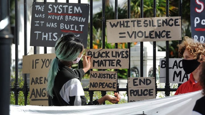 End police violence and address systemic racism and racial discrimination