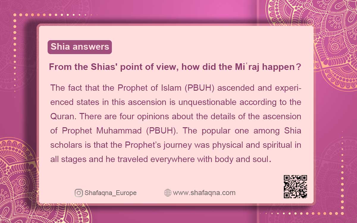 how did Miʿraj happen?