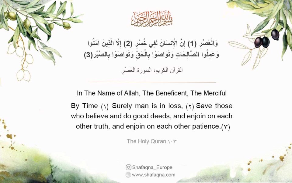 Commentary of Surah Al-Asr