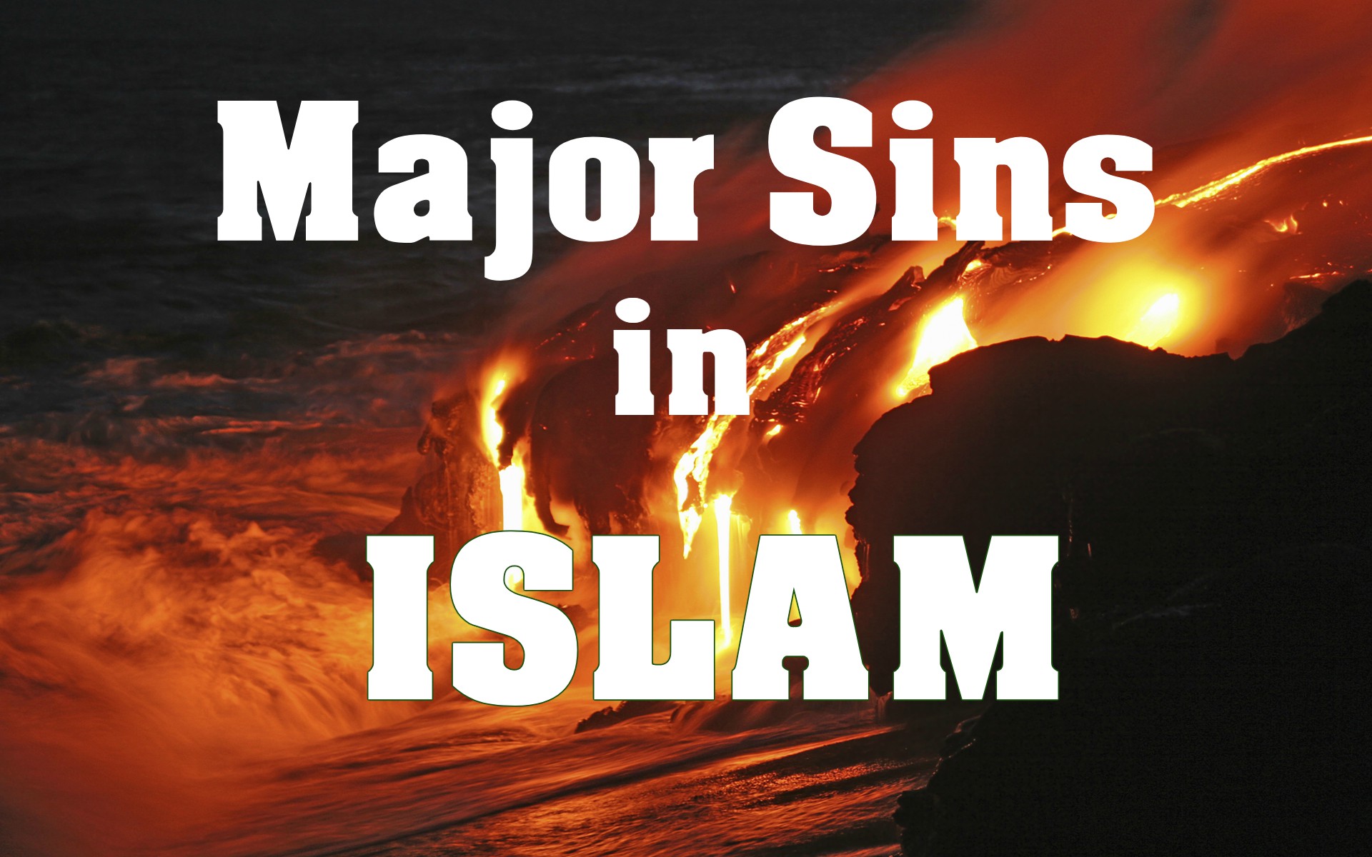 Islam’s view on sin and its effects on sole of humans