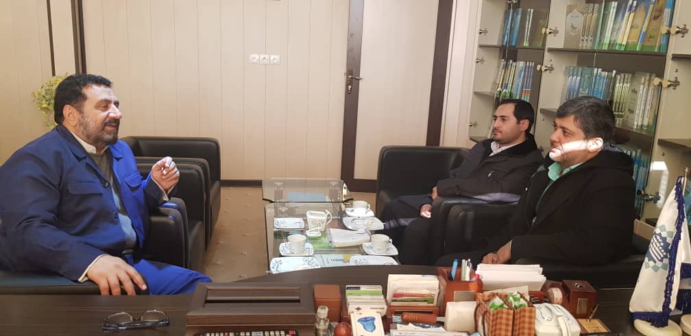 گزارش تصویری دیدار دکتر آیت پیمان ودکتر جواد فروغی قاری و مبلغ بین المللی