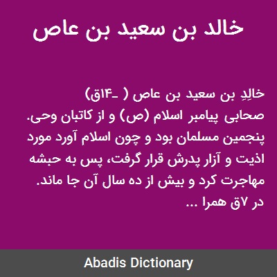 خالد بن سعید