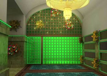 مقام امام زمان (عج) در سرداب مقدس سامرا