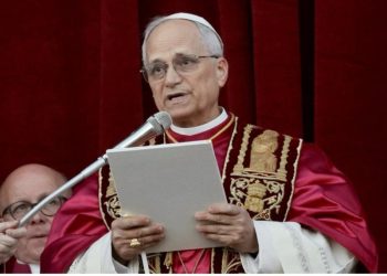 تشکر از مواضع پاپ لئون چهاردم رهبر کاتولیک های جهان