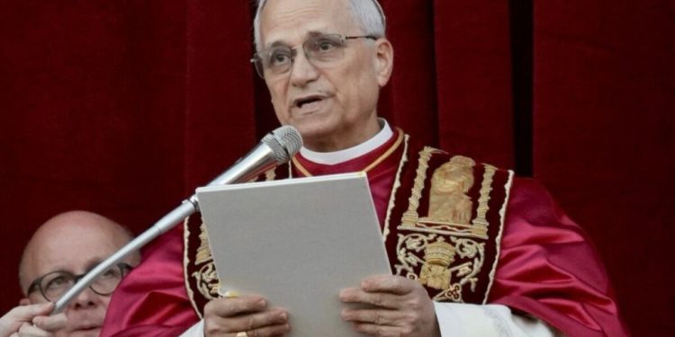 تشکر از مواضع پاپ لئون چهاردم رهبر کاتولیک های جهان