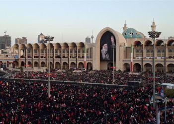 وداع با آقای شهید ایران در مصلی تهران