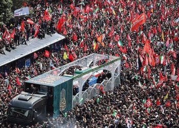 آقای شهید ایران در تهران