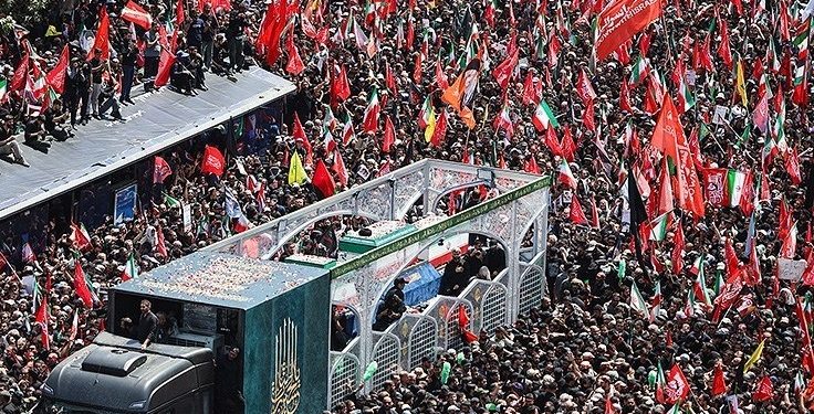 آقای شهید ایران در تهران