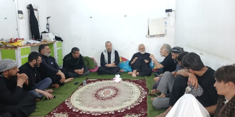 دیدار امام جمعه کبوتر آهنگ از عمود 1222